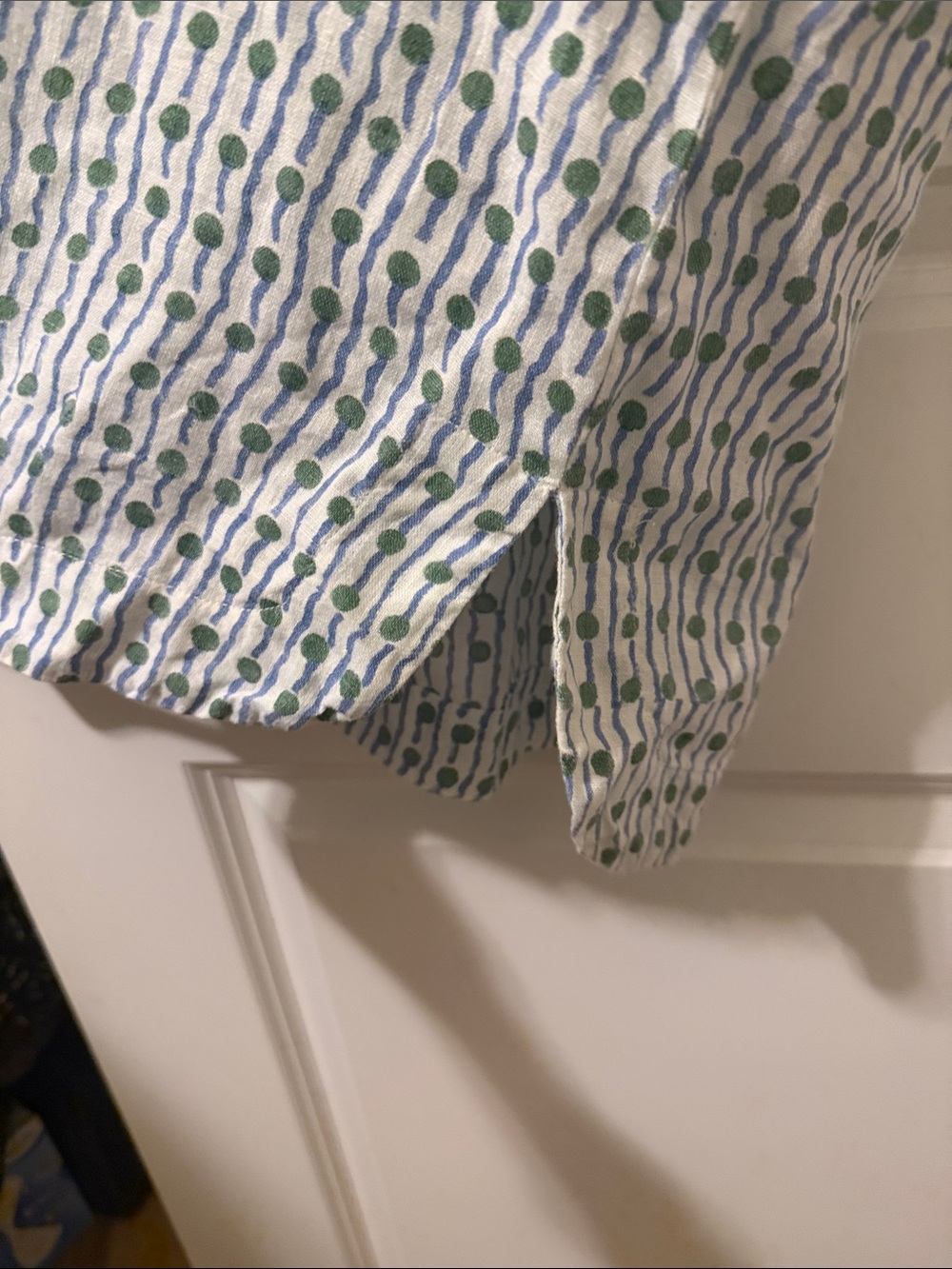 Alice Walk Collared Linen Dress - Picture 3 of 4